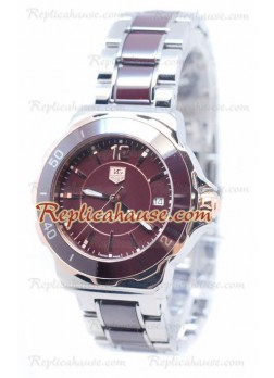 Tag Heuer Formula 1 Quartz Brown Bisel de cerámica Reloj