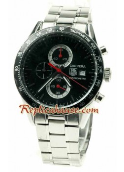 Tag Heuer Carrera Reloj Réplica - Estructura Suiza con movimiento de cuarzo