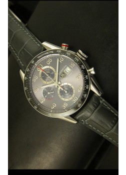 Tag Heuer Carrera Calibre 1887 Reloj Dial Gris - Réplica Escala 1:1