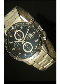 Tag Heuer Carrera Calibre 1887 Reloj Dial Negro - Réplica Escala 1:1