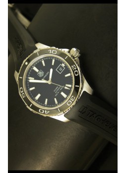 Tag Heuer Aquaracer Calibre 5 Reloj Suizo Dial Negro  - Réplica Escala 1:1