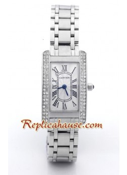 Cartier Tank Americaine Suizo - Dama