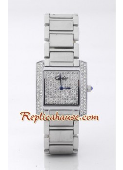 Cartier Tank Francaise Diamonds - para Hombre