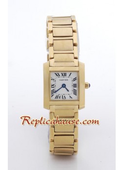 Cartier Tank Francaise Gold - Reloj de Dama