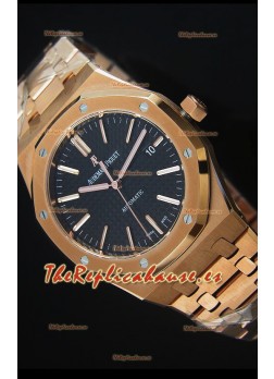 Audemars Piguet Royal Oak 42MM Reloj en Oro Rosado - Movimiento 3120 escala 1:1