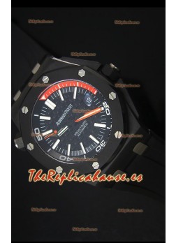 Audemars Piguet Royal Oak Offshore Reloj Suizo de Cerámica Buzo Scuna, Movimiento 3120 escala 1:1