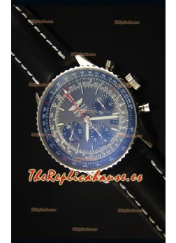 Breitling Navitimer 01 Dial Gris Caja en Acero Reloj Replica Suizo a espejo 1:1