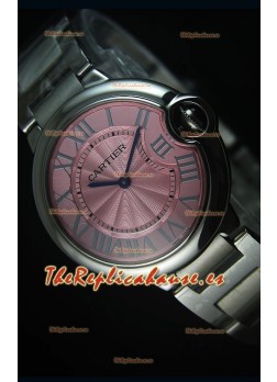 Ballon De Bleu Reloj Dial Rosado 36MM con Movimiento de Cuarzo Suizo