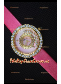 Chopard Happy Dreams 36MM Dial Rosado Correa Rosada