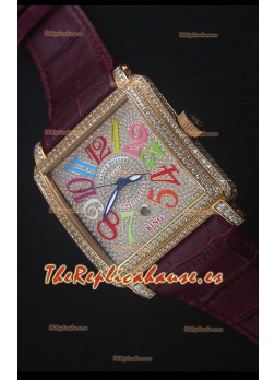 Franck Muller Conquistador King Automatic Crazy Colors Reloj Replica Suizo