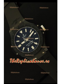 Hublot Big Bang Kind Dial en Cerámica Carbonizada Reloj Replica Suizo a Espejo 1:1