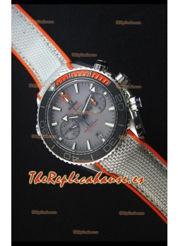 Omega Seamaster Planet Ocean 600M Master Último Reloj Replica Cronógrafo a Espejo 1:1
