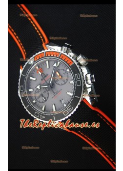 Omega Seamaster Planet Ocean 600M Master Último Reloj Replica Cronógrafo a Espejo 1:1