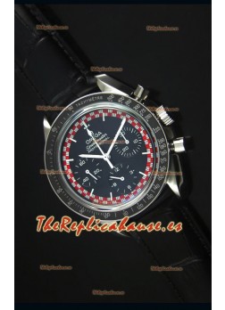 Omega Speedmaster Tintin Moon Reloj Replica Suizo con Correa de Piel