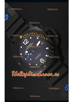 Panerai Luminor Submersible Carbotech Reloj Replica Japonés