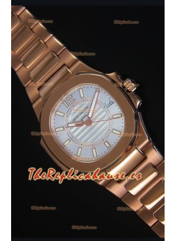 Patek Philippe Ladies Nautilus Reloj de Oro Rosado 36MM 