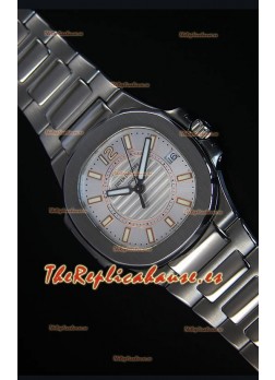 Patek Philippe Ladies Nautilus Reloj de Acero Inoxidable 36MM 