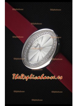Piaget Limelight Magic Hour Reloj de Cuarzo Suizo Caja en Acero con Correa Roja