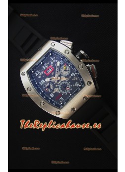 Richard Mille RM011 Reloj Replica versión Japonés Caja en Acero Inoxidable