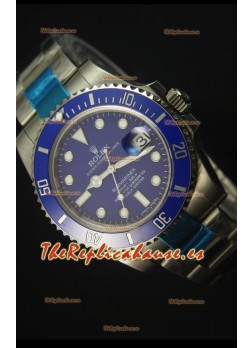 Rolex Submariner 116610 Blue Ceramic - Reloj Replica Suizo La mejor y última Edición de 2017
