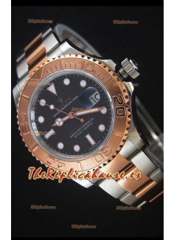 Rolex Yacht-Master 40 Everose Gold Reloj Replica Suiza 1:1 con Movimiento 3135