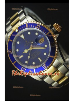 Rolex Submariner 16613 Reloj Replica Suiza 1:1 en Dos Tonos con Movimiento Suizo 3135
