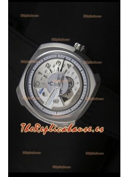 SevenFriday V02-01 Movimiento Miyota 82S7 Edición 1:1 Dial Blanco
