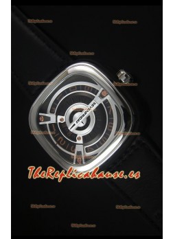 SevenFriday M2-2 Movimiento Miyota 8215 Reloj de Acero Inoxidable