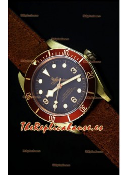 Tudor Heritage Bay Bronze Reloj Replica Suizo espejo 1:1 con Dos Correas