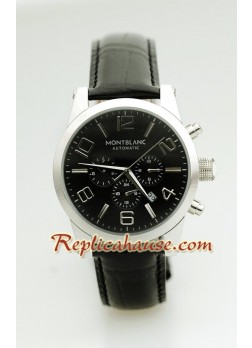 Mont Blanc Réplica Timewalker - Leather Reloj