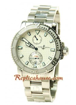 Ulysse Nardin Maxi Marine Chronometer Reloj Suizo de imitación