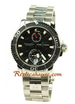 Ulysse Nardin Maxi Marine Chronometer Reloj Suizo de imitación
