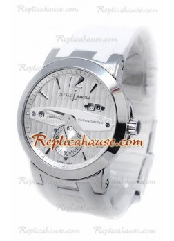 Ulysse Nardin Executive Dual Time White Reloj