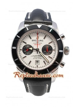 Breitleng SuperOcean Heritate Réplica Reloj Suizo en Correa de Piel